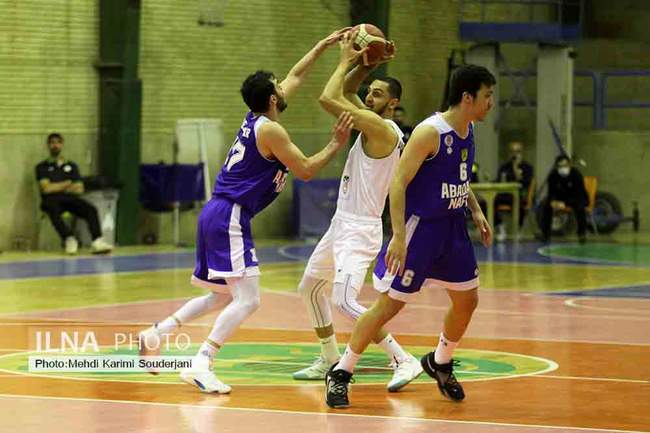   بسکتبال تیم ذوب آهن اصفهان و پالایش نفت آبادان