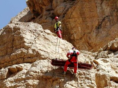 نجات ۴ کوهنورد در حوالی دریاچه سو‌های اردبیل