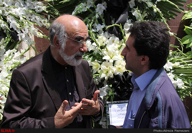 مراسم ختم بانو مهدیه الهی قمشه ای