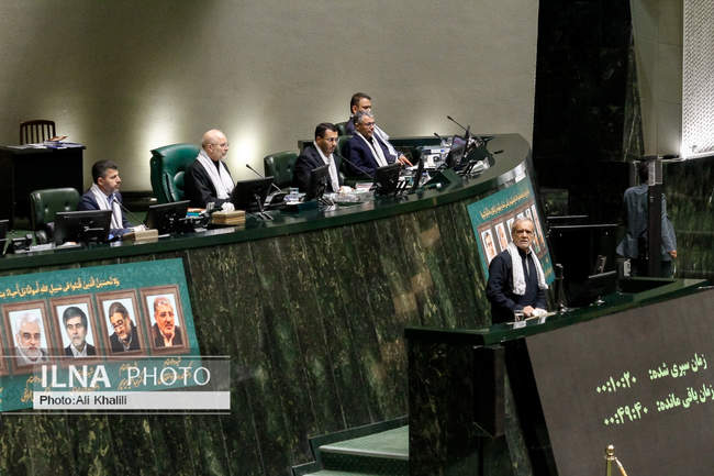 جلسه رای اعتماد وزیر پیشنهادی اقتصاد