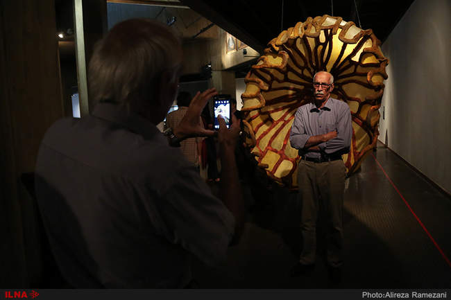 گزارش تصویری افتتاحیه هفتمین دوسالانه ملی مجسمه سازی تهران