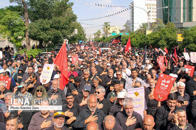 پیاده روی جاماندگان اربعین - شیراز