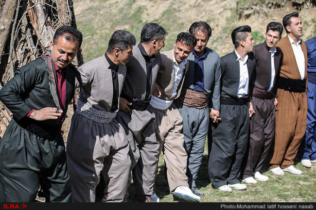 مراسم نوروز در روستای سالیان/سنندج