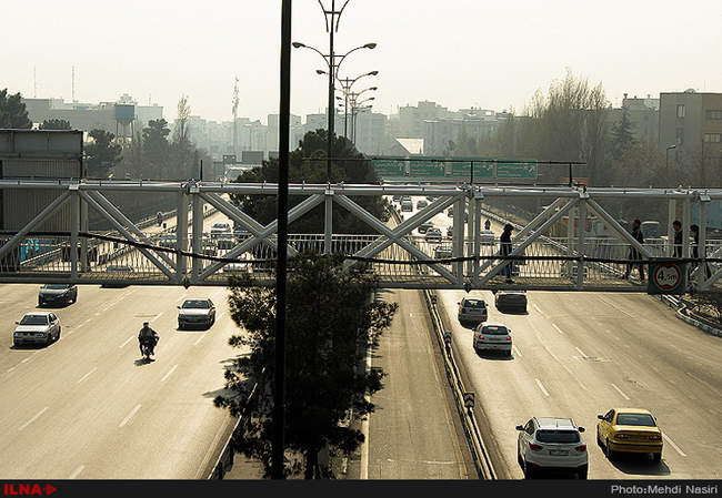 آلودگی هوای امروز تهران 