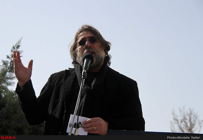 مراسم تشییع پیکر مرحوم افشین یداللهی