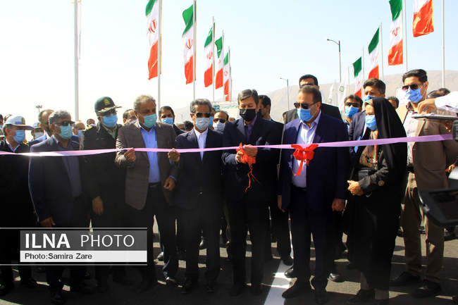 افتتاح تقاطع غیر همسطح ورودی شهر صدرای شیراز