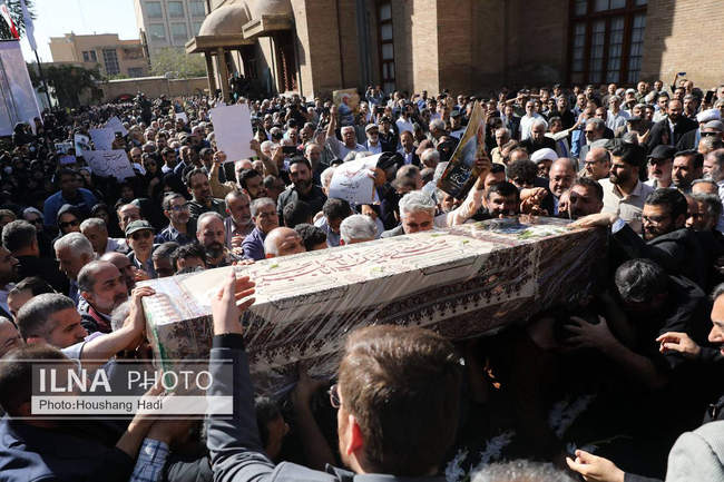 تشییع پیکر «محمد کاسبی»
