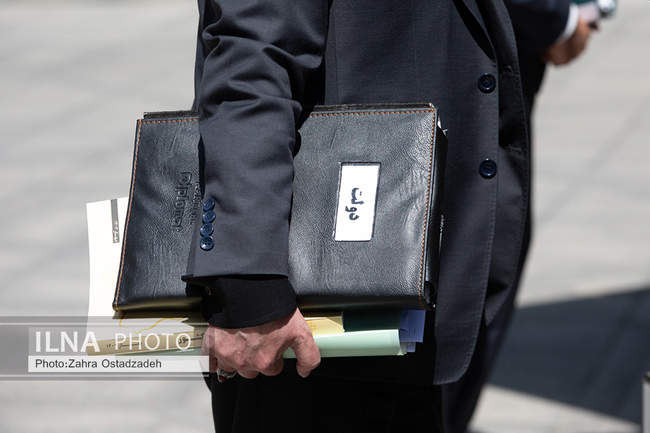 اعضای هیأت دولت در جمع خبرنگاران - ۲۹ مرداد ۱۴۰۴