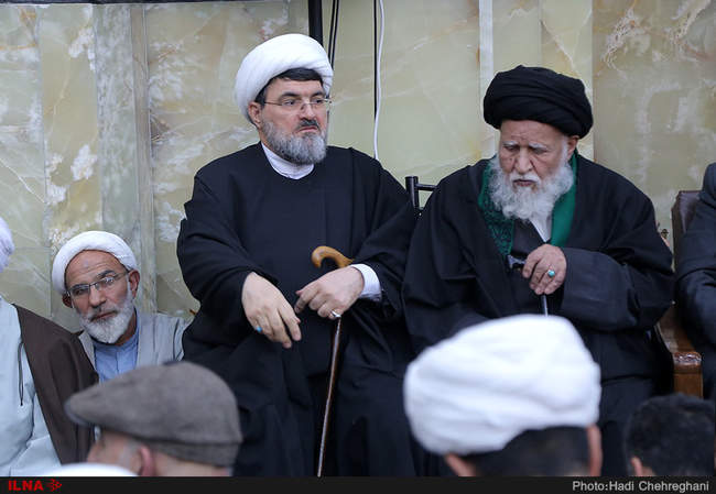 مراسم بزرگداشت آیت الله هاشمی شاهرودی در قم