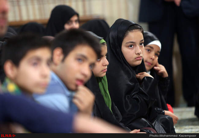 دیدار کودکان تحت پوشش سازمان بهزیستی کشور با آیت الله هاشمی رفسنجانی