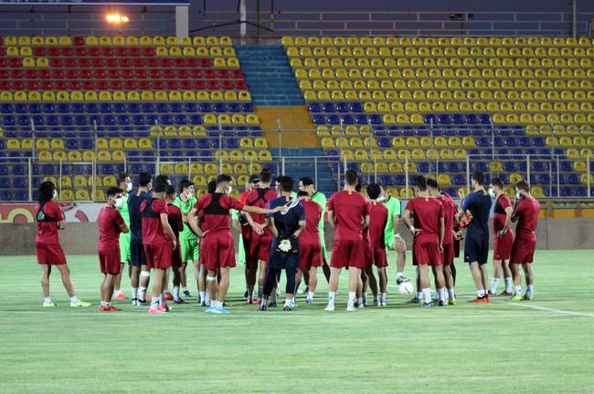 گزارش تصویری: جمی‌ها آماده مصاف با استقلال کرونا زده
