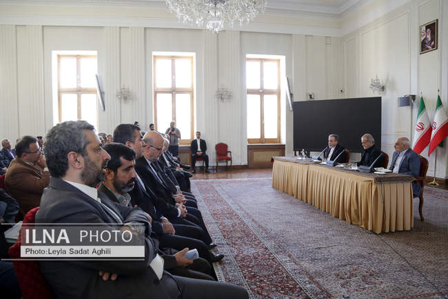 حضور رییس جمهور در جمع مدیران ارشد وزارت امور خارجه