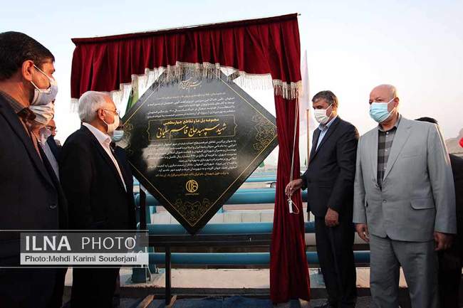 افتتاح پروژه بزرگ مجموعه پلهای شهید سلیمانی اصفهان توسط وزیر راه و ش