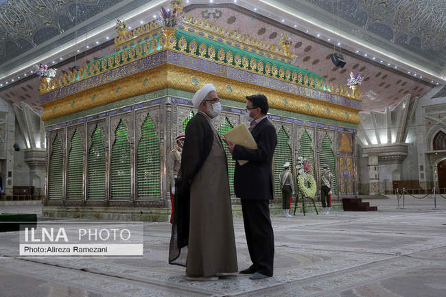 تجدیدمیثاق رئیس قوه قضائیه و مسئولان عالی قضایی با آرمان‌های امام (ر