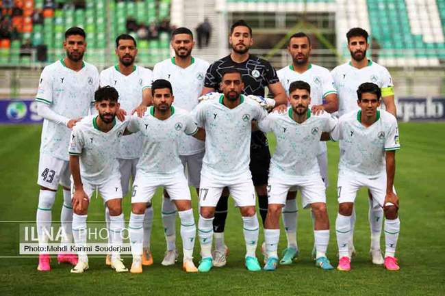 شکست تیم فوتبال ذوب آهن اصفهان مقابل ملوان انزلی