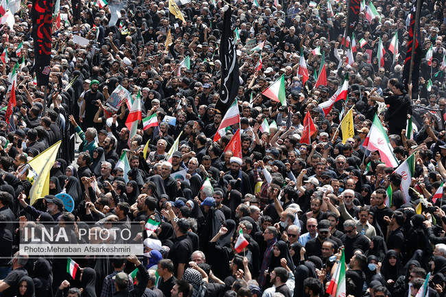 مراسم تشییع شهدای اقتدار - تهران / 2