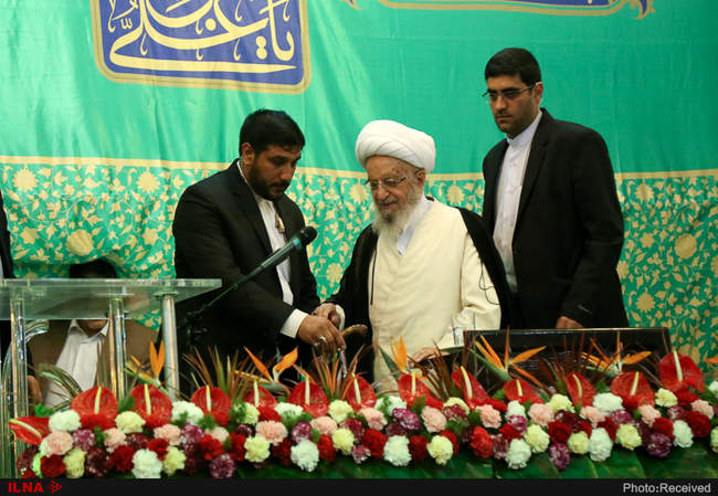 مراسم تحویل سال نو در حرم حضرت فاطمعه معصومه (س)