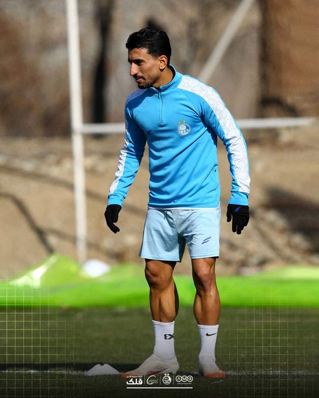 گزارش تصویری آخرین تمرین استقلال قبل از بازی با سپاهان