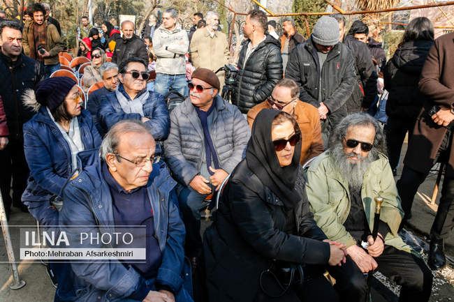 مراسم تشییع پیکر «سعید پیردوست»