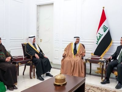 دیدار نخست‌وزیر عراق و رئیس پارلمان عربی