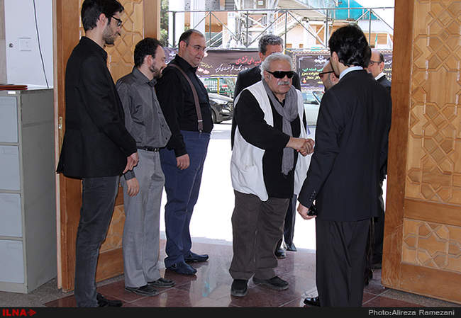 مراسم ختم بانو مهدیه الهی قمشه ای