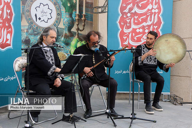 گردشگران نوروزی در مقبره الشعرا تبریز