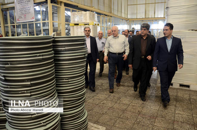 بازدید معاون هماهنگی نظارت اقتصادی و زیربنایی معاون اول رییس جمهور ا