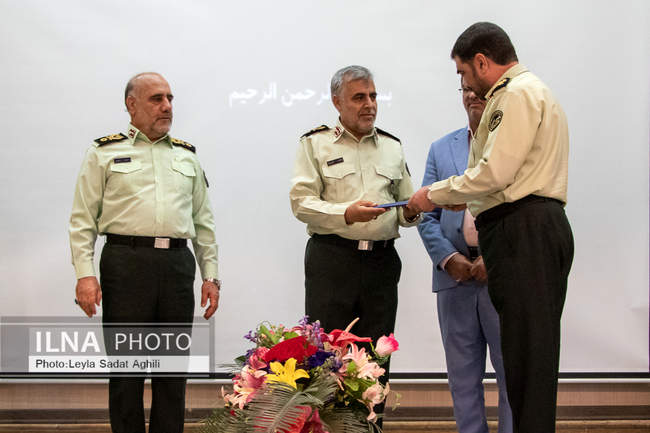 برگزاری مراسم تودیع و معارفه رییس پلیس آگاهی تهران