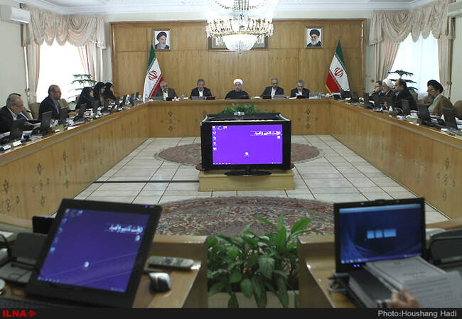 جلسه امروز هیات دولت
