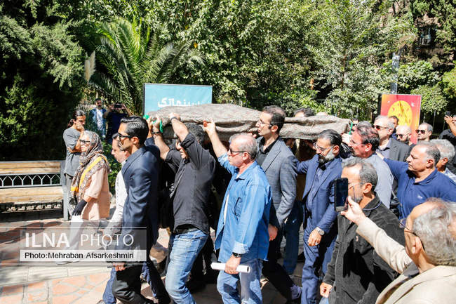 تشییع پیکر مرحوم بهمن رجبی