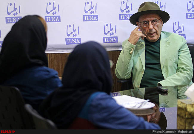 جشن تولد هفتاد و شش سالگی جواد مجابی در خبرگزاری ایلنا 