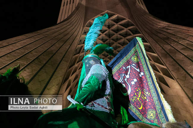 میدان آزادی میزبان سوگواره آئینی محرم شهر