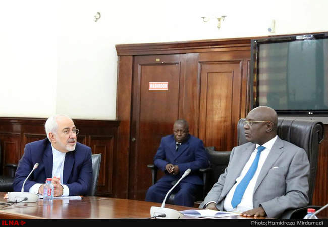 سفر محمدجواد ظریف وزیر امور خارجه کشورمان به غنا