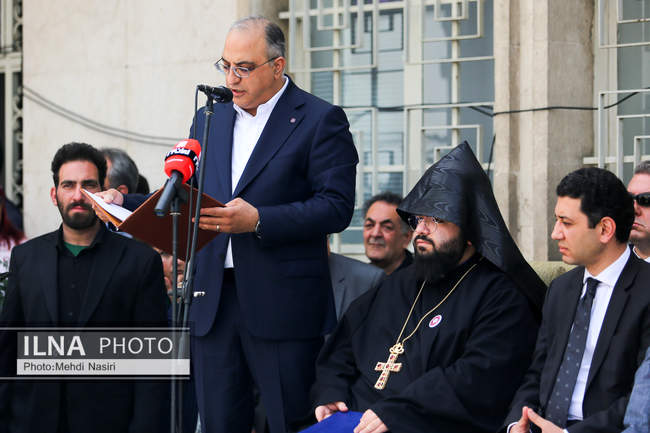 مراسم صد و دهمین سالگرد  نسل‌کشی ارامنه
