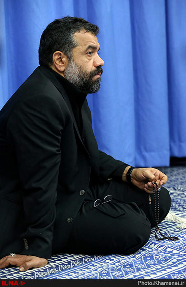 مراسم عزاداری شب عاشورا در حسینیه امام خمینی