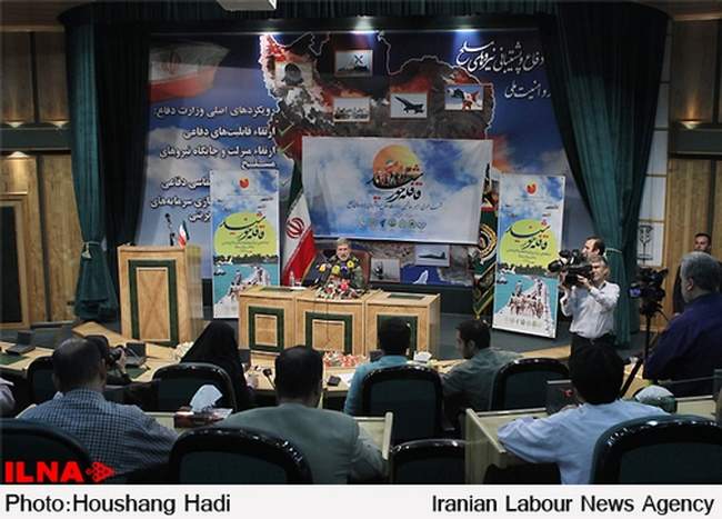 نشست خبری معاون وزیر دفاع