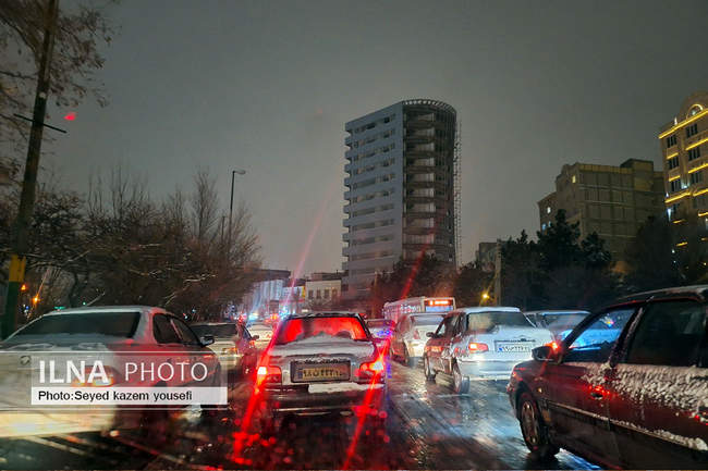 تبریز در محاصره برف