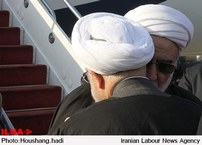 بدرقه رسمی رئیس جمهور در سفر به سوئیس