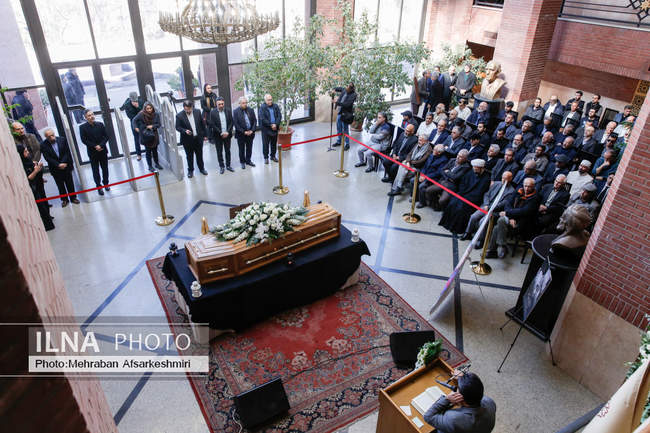 مراسم تشییع پیکر عبدالمجید ارفعی