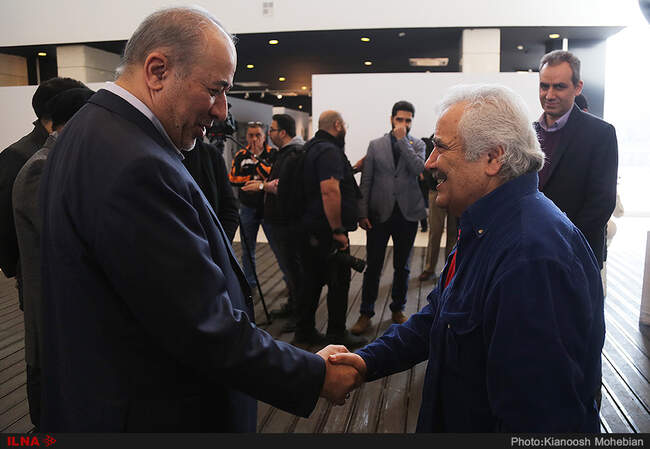 گزارش تصویری از افتتاح نگارخانه «استاد قباد شیوا» 