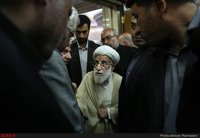 مراسم ترحیم حاج سید رضا نیری 