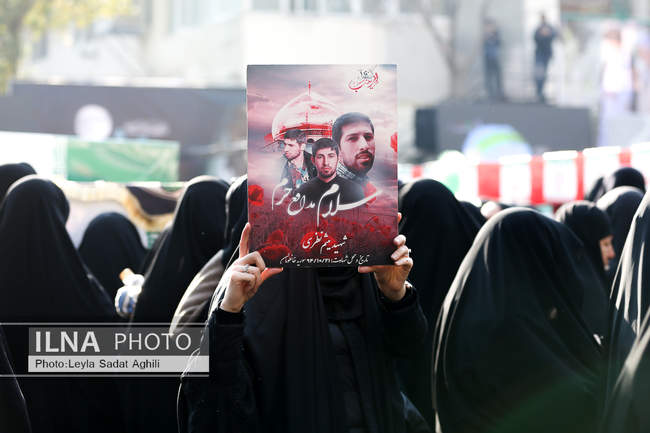 معراج شهدا تهران میزبان صد شهید گمنام