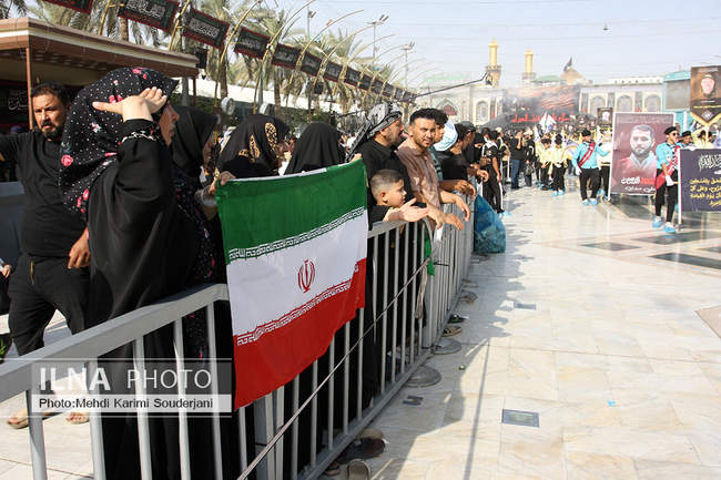  دسته جات عزاداری در اربعین حسینی در بین‌الحرمین 