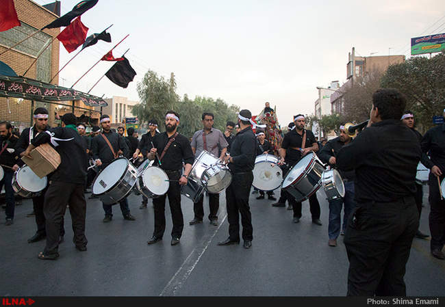 ورود کاروان نمادین اسرای کربلا به شام