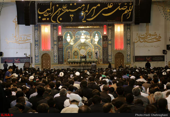 مراسم احیا شب نوزدهم ماه رمضان در آستان مقدس حضرت فاطمه معصومه سلام ا