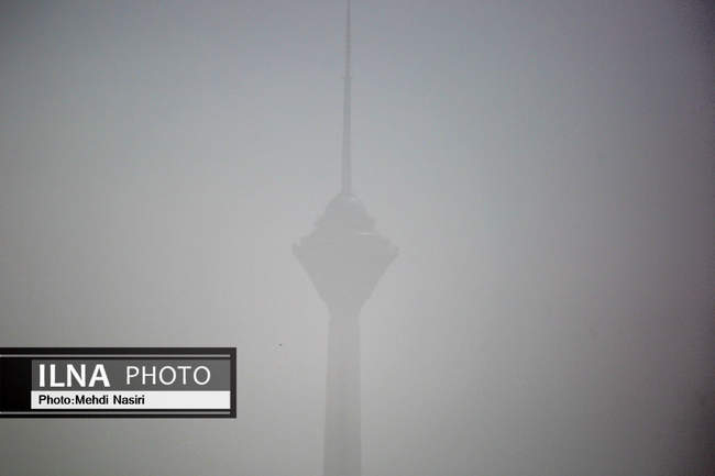 آلودگی امروز هوای تهران