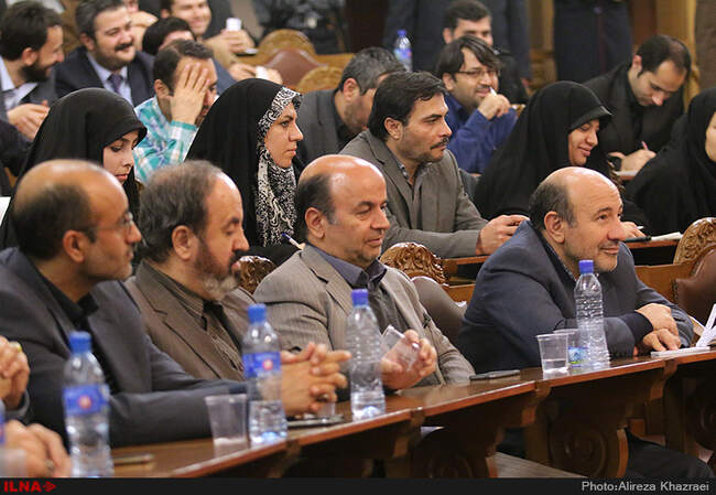 نشست خبری علی لاریجانی رئیس مجلس شورای اسلامی به مناسبت روز مجلس