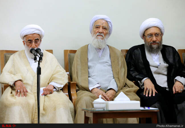 دیدار رییس و اعضای مجلس خبرگان رهبری با مقام معظم رهبری