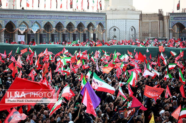 تشییع پیکر مطهر رهبر شهید انقلاب در قم