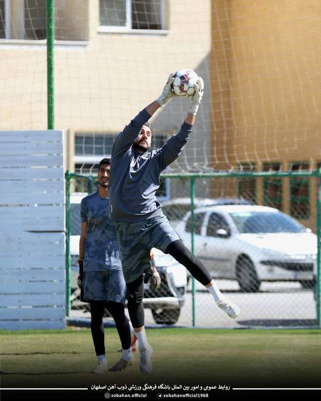 گزارش تصویری تمرین ذوب‌آهن اصفهان